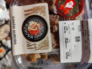 ”CIREȘELE” DE IARNĂ: jumări de porc produse de o carmangerie din Vrancea, vândute la Kaufland Colentina București cu 245 de lei/kg