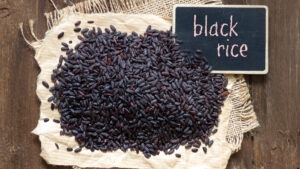 reteta, orez negru, antioxidanti, ulei de masline