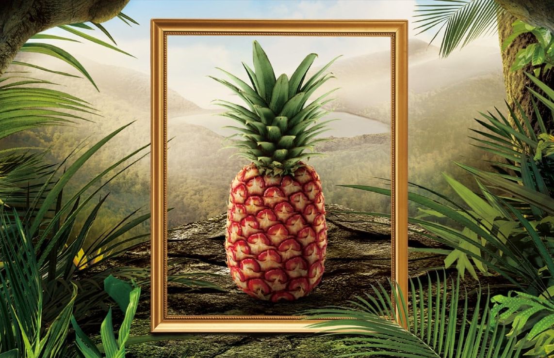 ananas, rubyglow, oishii, sua