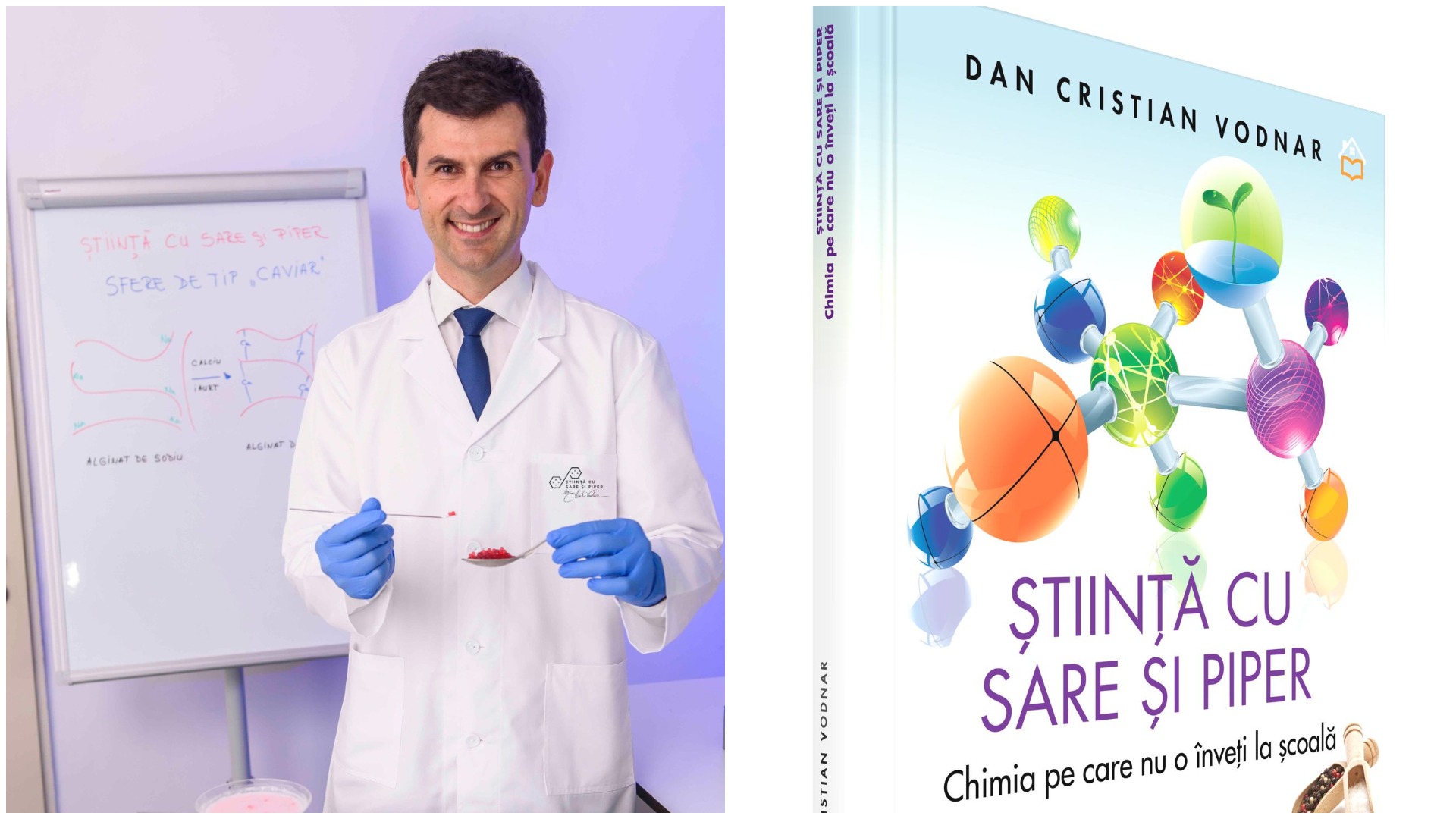 carte, dan c. vodnar, stiinta cu sare si piper, gatit