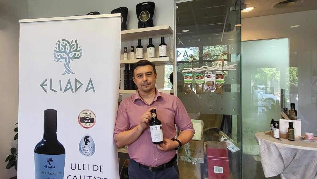 eliada, ulei de masline, medalie de aur, catalin adam