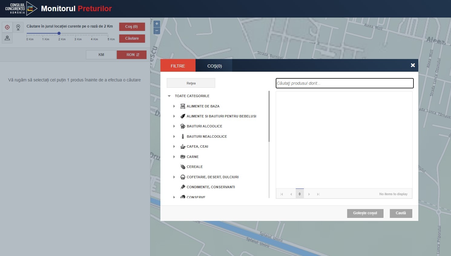 monitorul preturilor, produse plafonate, consiliul concurentei, produse