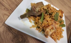 retetele juanitei, paella valenciana, paella, reteta