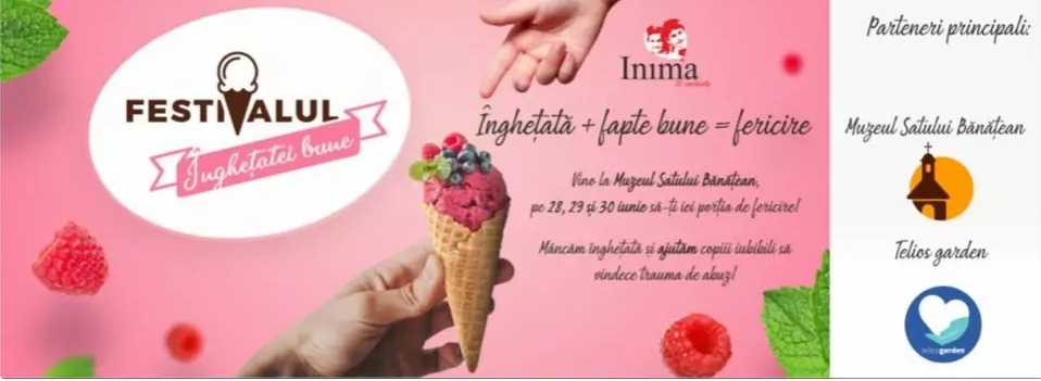 festivalul înghețatei înghețată pentru copiii cu traume