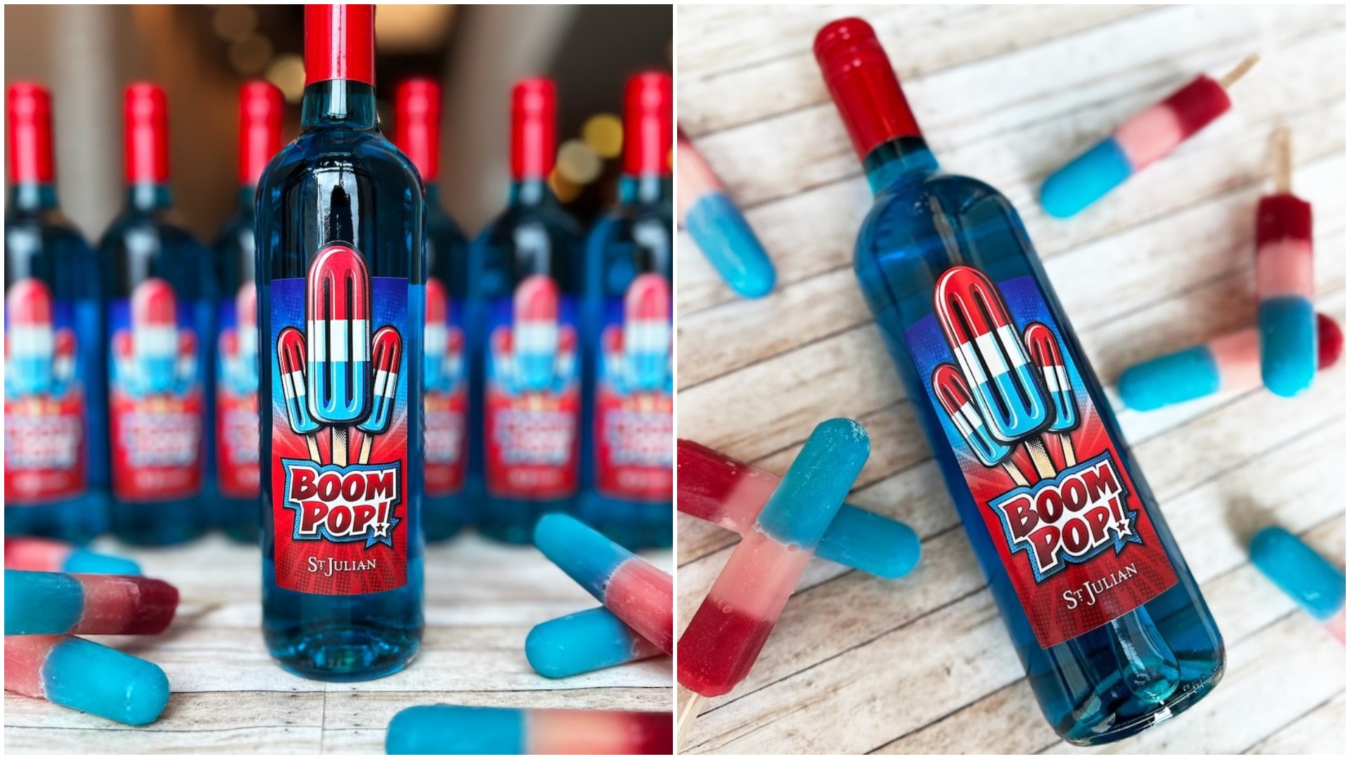 julian winery & distillery, vin, inghetata, boom pop