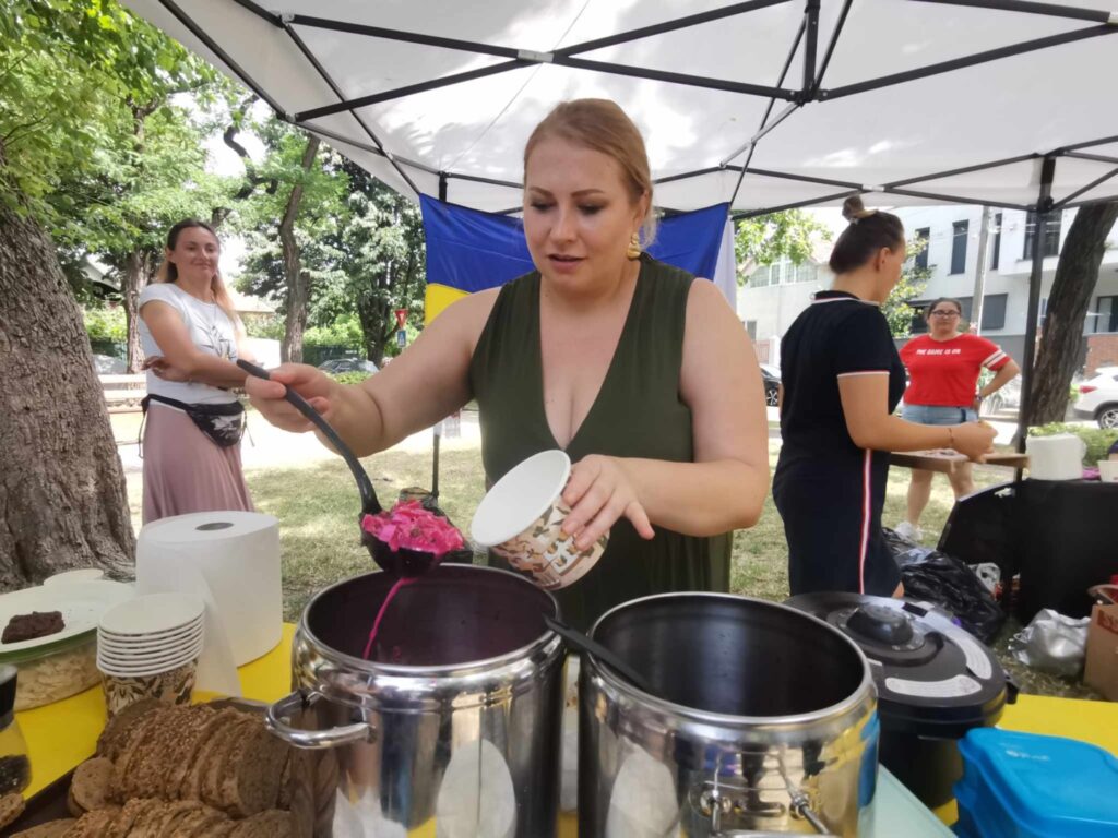 borș ucrainean cu Irina Cicaliuc
