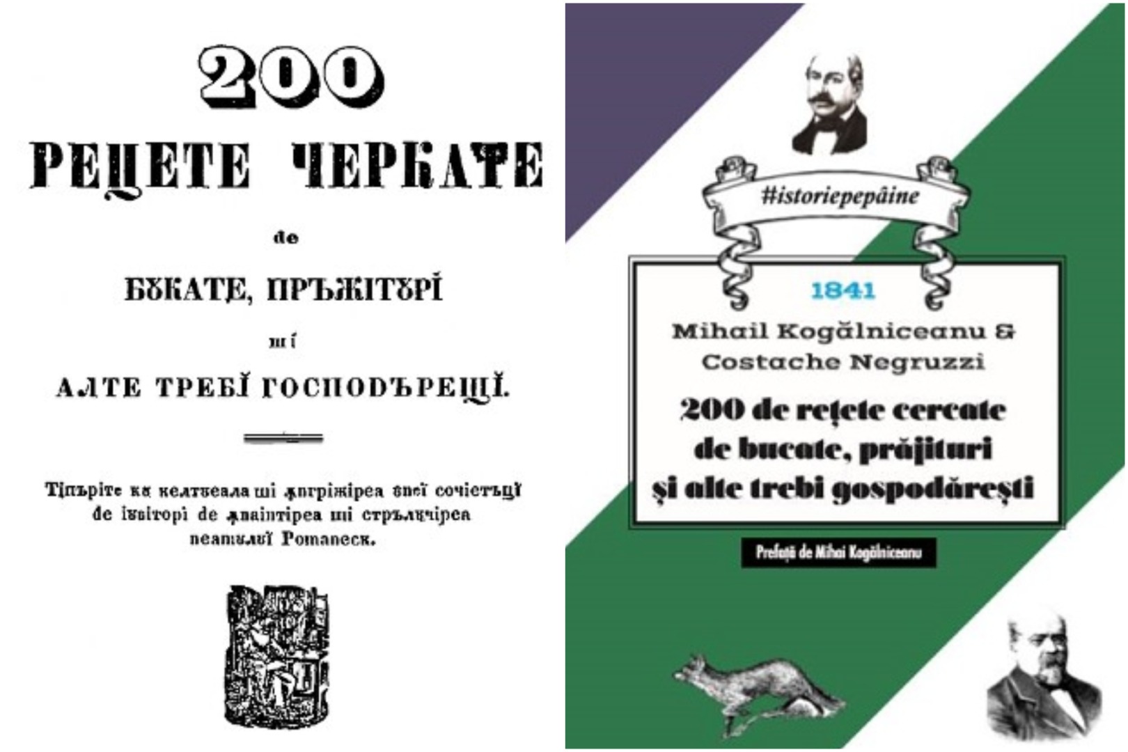 carte de bucate, mihail kogalniceanu, carte, costache negruzzi