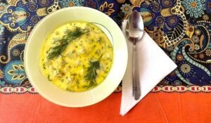 ciorba de dovlecei, ciorba de vara, reteta de vara, ciorba rece