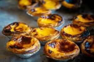 pastel pasteis de nata, patiserie portugalia, traditional portughez, crema ou, desert