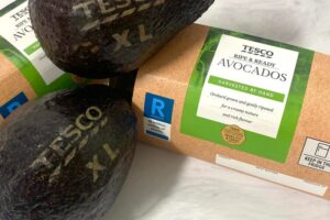 avocado, lasere, tesco, ambalaje