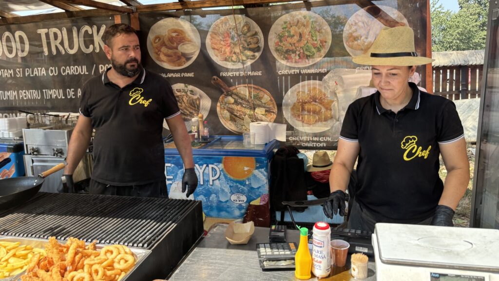 fructe de mare, Polovragi, scrumbie de Dunare, Teleorman 