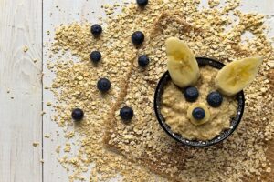 ovaz la micul dejun cu fructe de padure