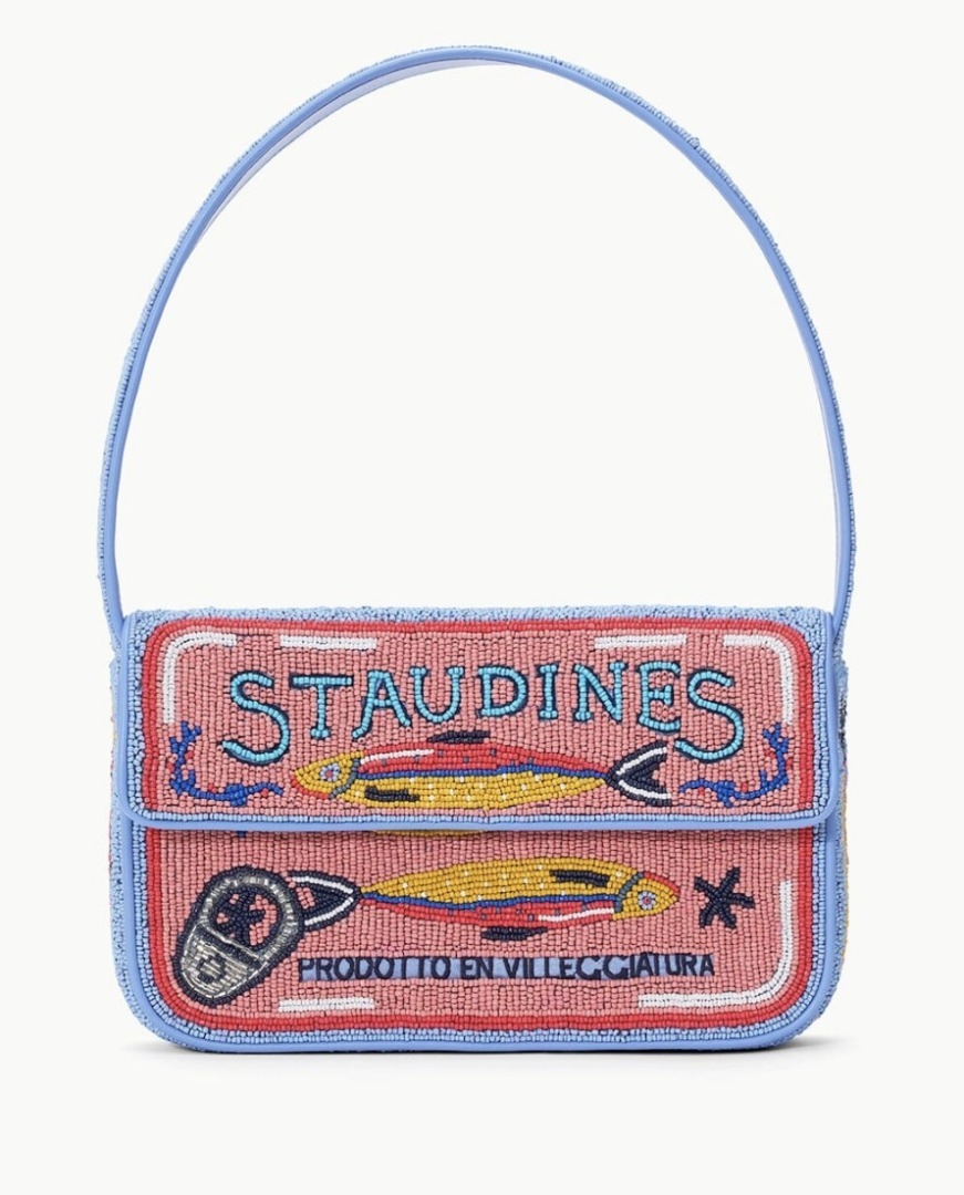 moda, moda de vara, moda cu mancare, geanta Staud 