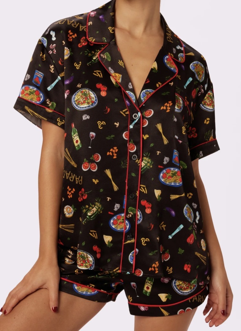 moda, moda de vara, moda cu mancare, pijama parade 