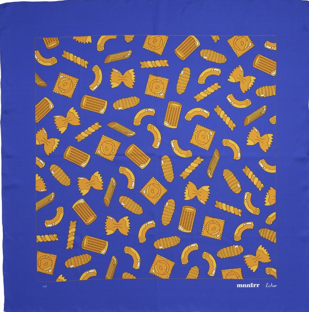 moda, moda cu mancare, esarfa echo, 