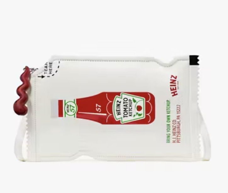 moda, moda cu mancare, geanta kate spade, heinz