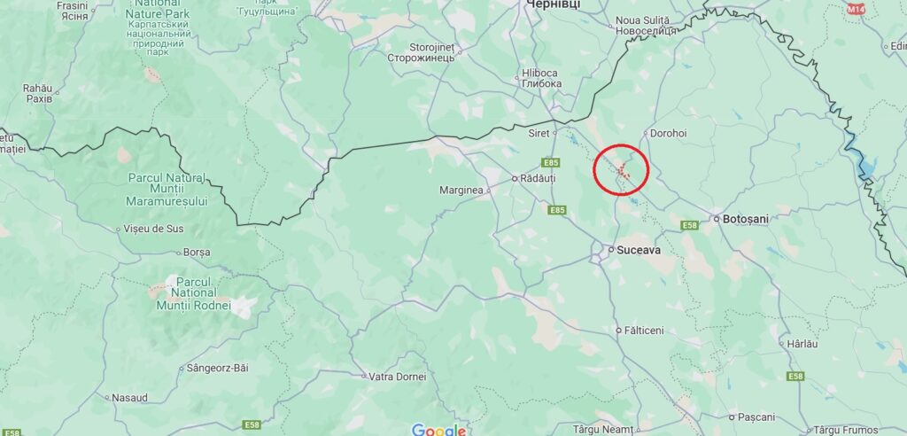 Sursa foto: Captură google maps