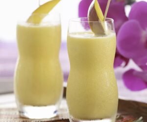 Smoothie frappe tropical