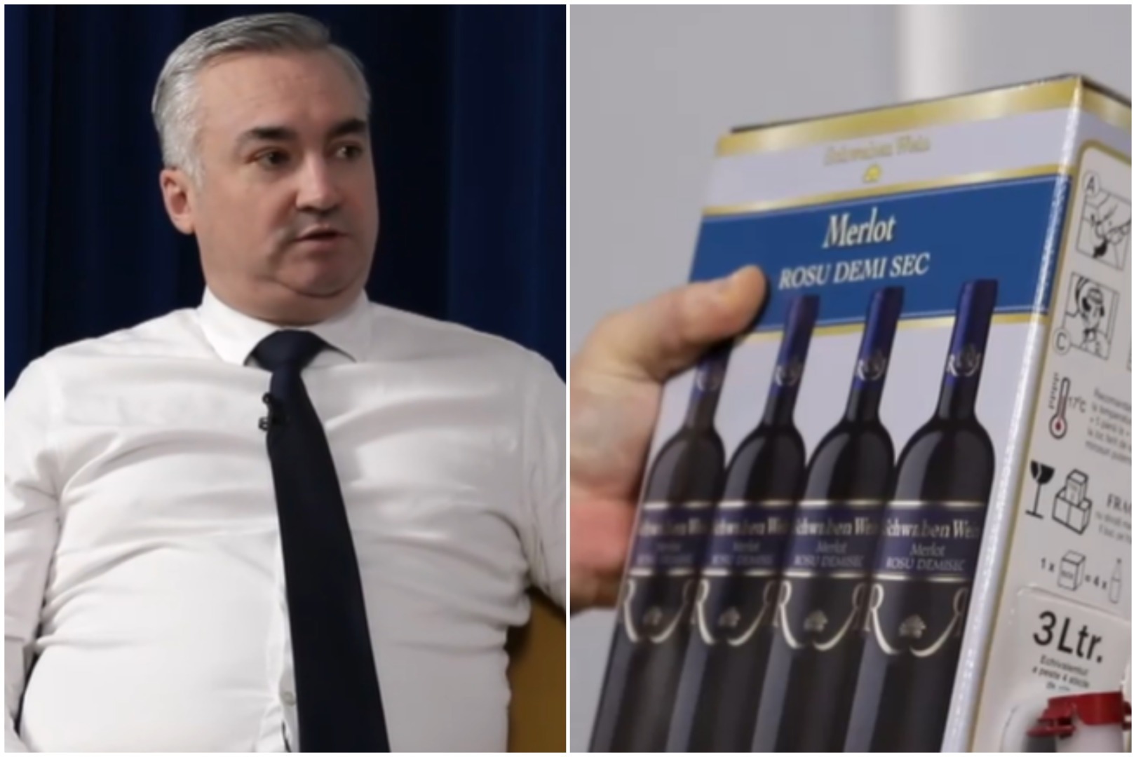 vin, bag-in-box, pungă