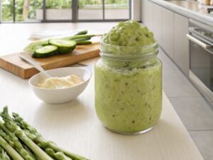 crema sparanghel cu ricotta