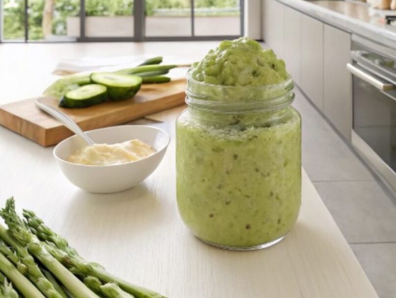 crema sparanghel cu ricotta