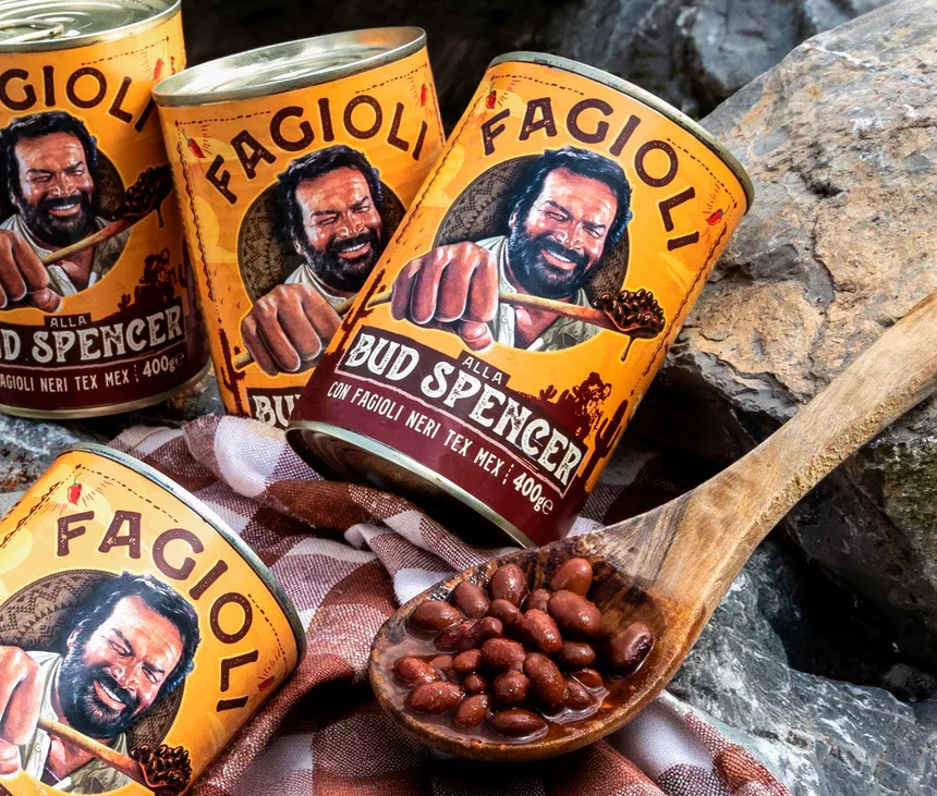Bud Spencer Piedone fasole conserve