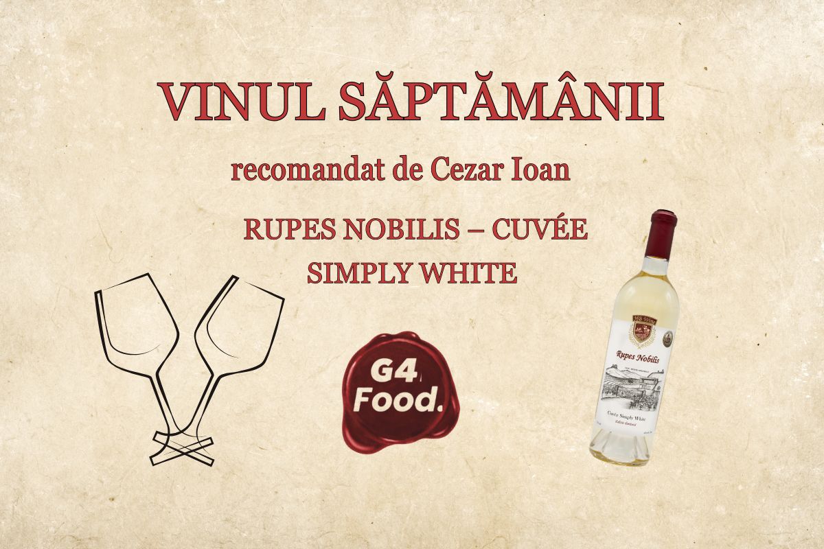 VIDEO | „Vinul săptămânii”: Rupes Nobilis – Cuvée Simply White