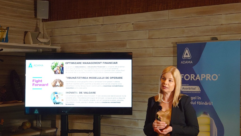 Gabriela Vila, Director General ADAMA România & Rep. Moldova