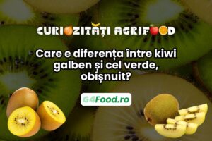 diferentele intre kiwi galben si cel obisnuit, verde