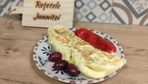 Omletă cu sparanghel un mic dejun proteic și fresh