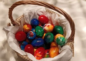 fermă Germania 800.000 de ouă colorate pe zi cu ajutorul unei mașini