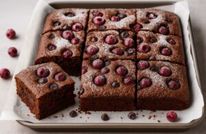 congelator, prajitura de ciocolata cu visine