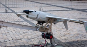 Dronă ucraineană cu aripă fixă. (Sursa foto: Kateryna Goncharenko | Dreamstime.com)