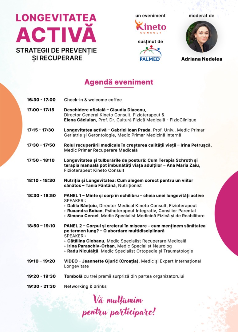 Longevitatea activă: Strategii de prevenție și recuperare 