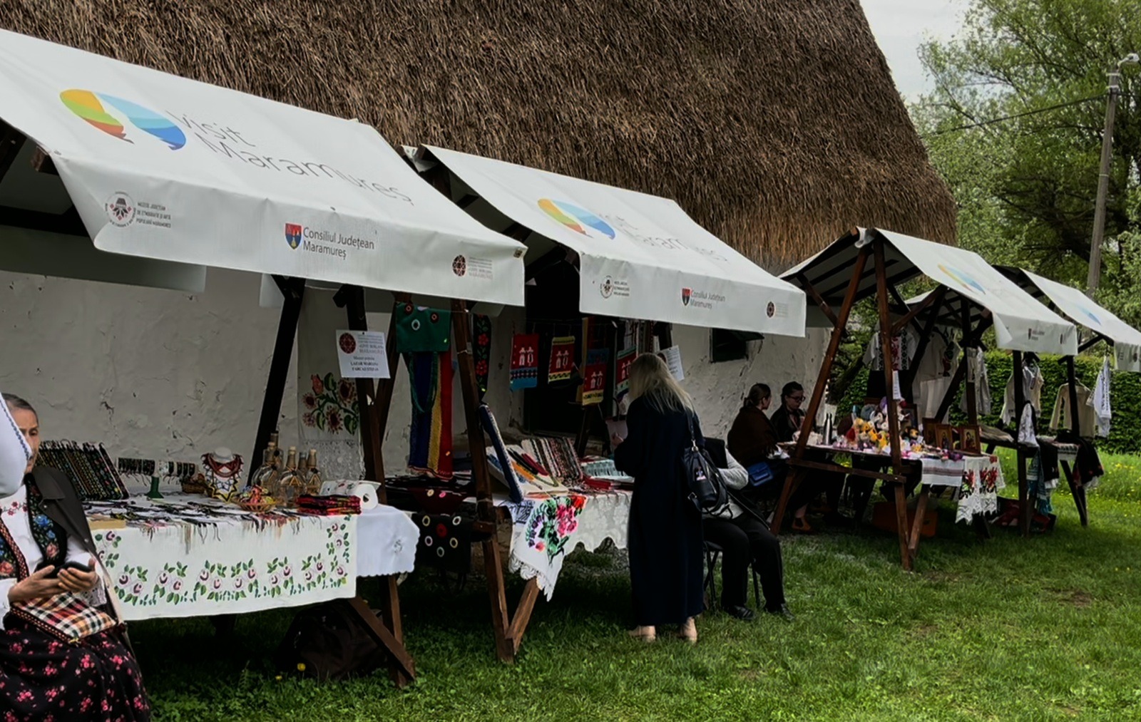 Târg de produse tradiționale la Muzeul Satului din Baia Mare