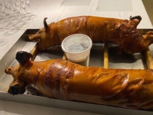 purcel de lapte, restaurant mugasa, restaurant sat portughez, preparat traditional portughez