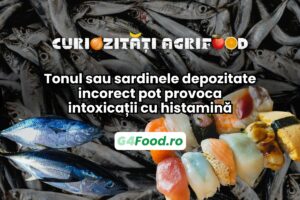 intoxicatie cu hostamina, ton, sardine, curiozitate agrifood