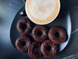 Gogoși proteice cu cacao