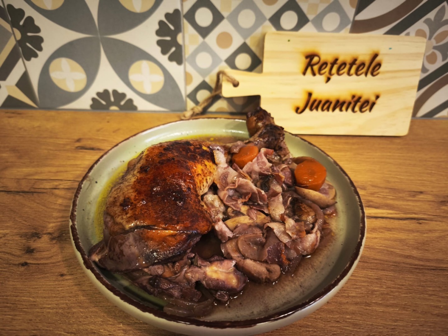 coq au vin este un clasic al bucatariei franceze