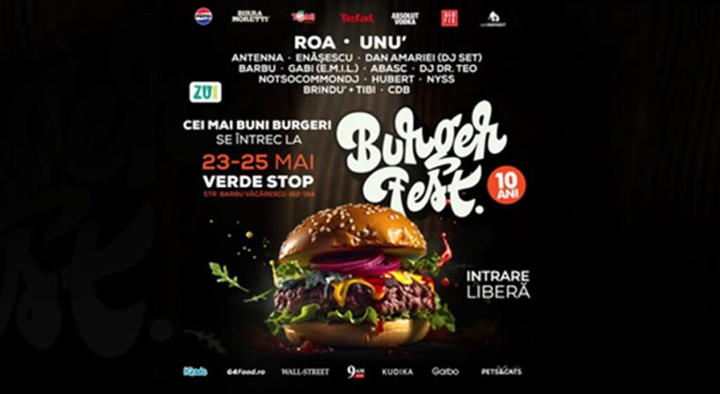 BurgerFest are loc în acest weekend