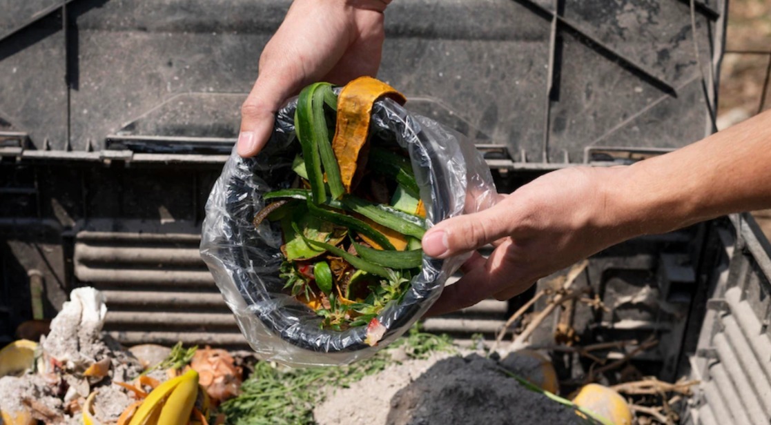 Compost obținut în gospodărie
