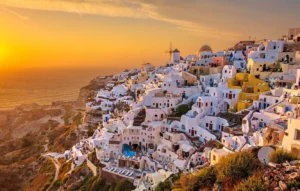Insula Santorini din Grecia