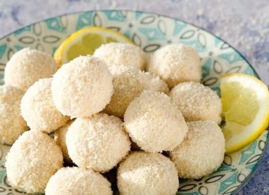 trufe cu lamaie si cocos, un desert simplu de vară