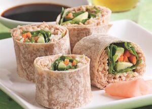 Rețetă pentru u prânz ușor: wrap cu ton picant