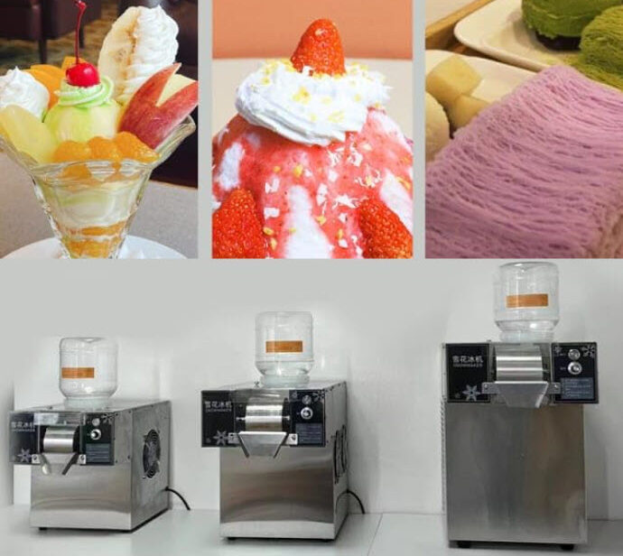 masini de inghetata instant