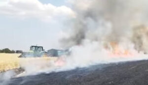 incendiu cultura de grau