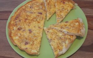 tarta cu branza si dovlecei