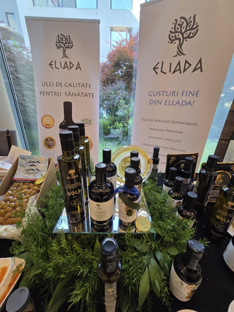 Ulei măsline Eliada, brand românesc