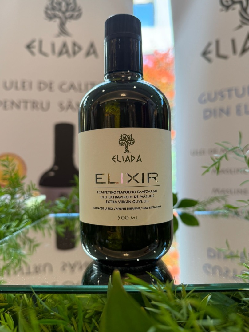 Ulei măsline Eliada, brand românesc