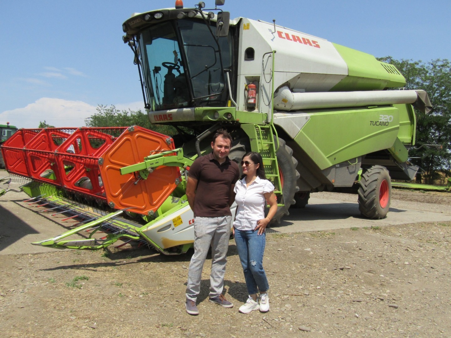 Iulia Blagu și soțul ei